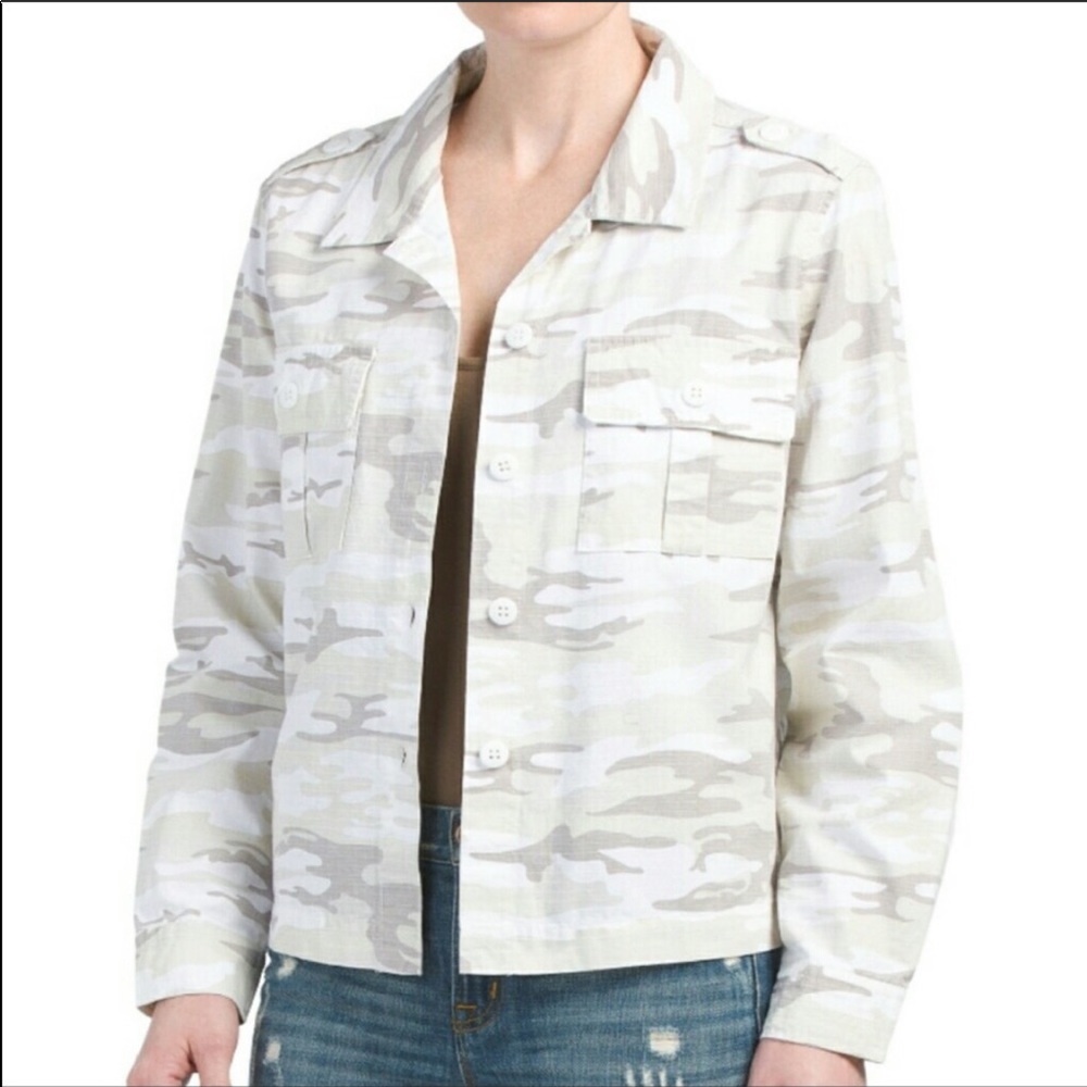 Sanctuary White Camo Jacket